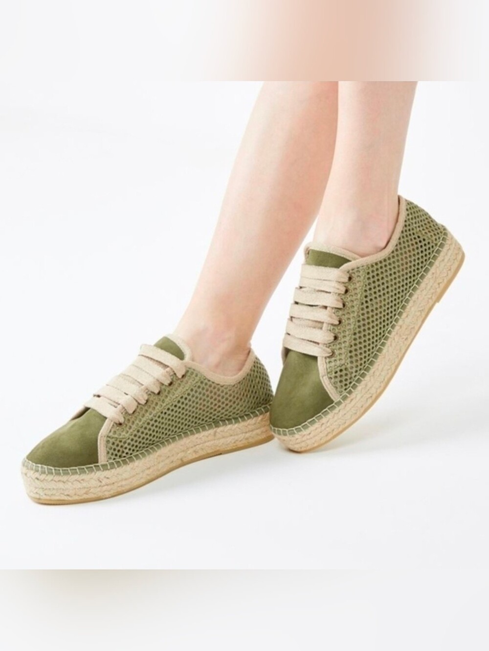 Toni Pons olive green Fedra BQ sneaker espadrilles